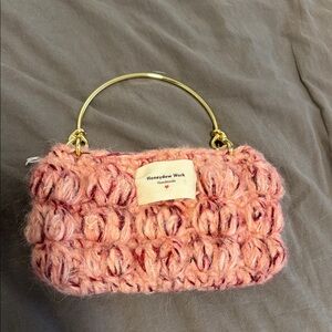 Honeydew Work Crotched Purse